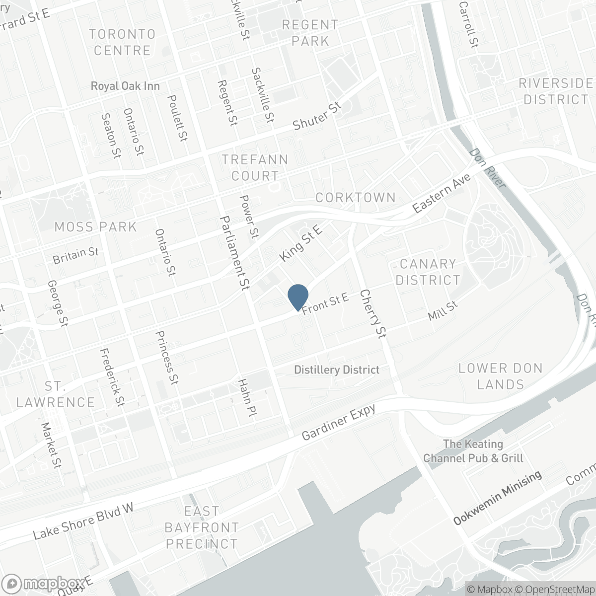 805 - 90 TRINITY STREET, Toronto, Ontario M5A 0E4